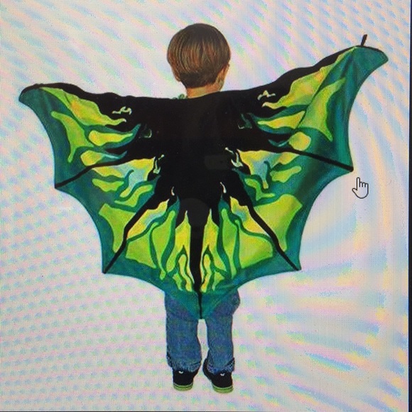 Cozy Wings Dragon Kids Wings Wearable Blanket Wrap New in Package - Picture 1 of 11